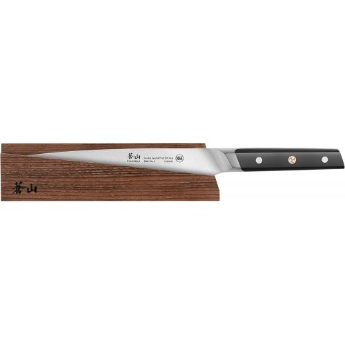  [아마존베스트]Cangshan TC Series 1020908 Swedish Sandvik 14C28N Steel Forged 8-Inch Chef Knife and Wood Sheath Set