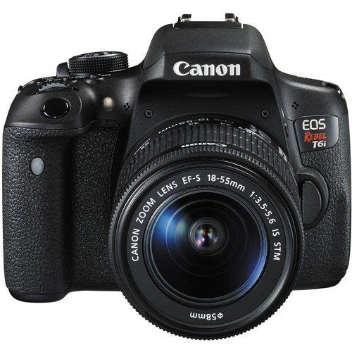  Canon(GP) Canon EOS Rebel T6i DSLR Camera wEF-S 18-55mm f3.5-5.6 is STM Lens + Professional Accessory Bundle