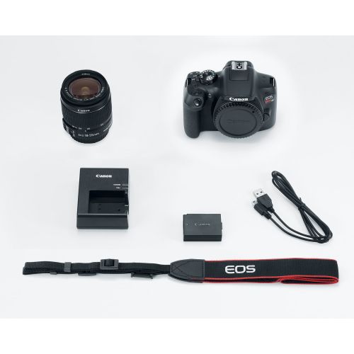 캐논 Canon EOS Rebel T6 EF-S 18-55mm + EF 75-300mm Double Zoom Kit