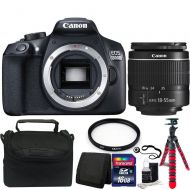 CanonInternational Canon EOS Rebel 1300DT6 18MP DSLR Camera w18-55mm Lens + Accessory Bundle