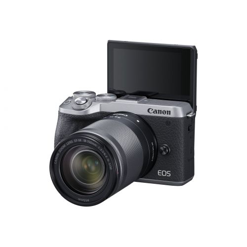 캐논 Canon EOS M50 24.1 Megapixel Mirrorless Camera with Lens - 15 mm - 45 mm - Black (2680c011)