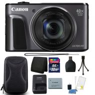 CanonInternational Canon PowerShot SX720 HS 20.3MP 40X Optical Zoom Wifi  NFC Enabled Digic 6 Processor Digital Camera Black with 32GB Bundle