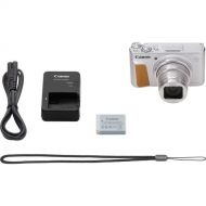Canon PowerShot SX740 Digital Camera w40x Optical Zoom & 3 Inch Tilt LCD - 4K VIdeo, Wi-Fi, NFC, Bluetooth Enabled (Silver)