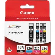 Canon, CNMPGI225CLI226, PGI225CLI226 4pack Ink Tank Cartridges, 4  Pack