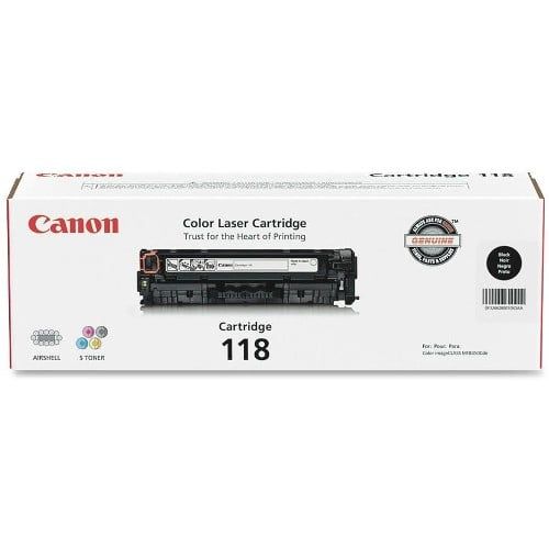 캐논 Canon, CNMCRTDG118BKVP, Cartridge118BK Twin Pack Toner Cartridge, 2  Pack