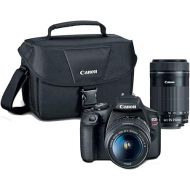 Canon EOS Rebel T7 DSLR Camera | 2 Lens Kit with EF-S 18-55mm + EF-S 55-250mm f/4-5.6 is STM Lens, Black