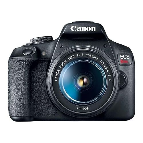 캐논 Canon EOS Rebel T7 DSLR Camera | 2 Lens Kit with EF-S 18-55mm + EF-S 55-250mm f/4-5.6 is STM Lens, Black