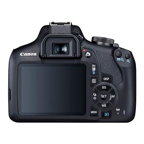 캐논 Canon EOS Rebel T7 DSLR Camera with 18-55mm Lens | Built-in Wi-Fi | 24.1 MP CMOS Sensor | DIGIC 4+ Image Processor and Full HD Videos