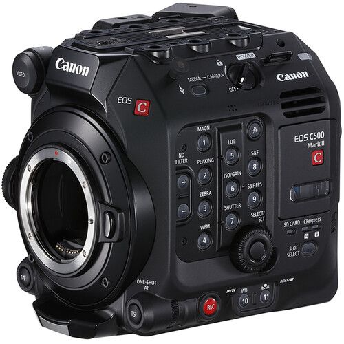 캐논 Canon EOS C500 Mark II 5.9K Full-Frame Camera Body (EF Mount, No CFexpress Card)