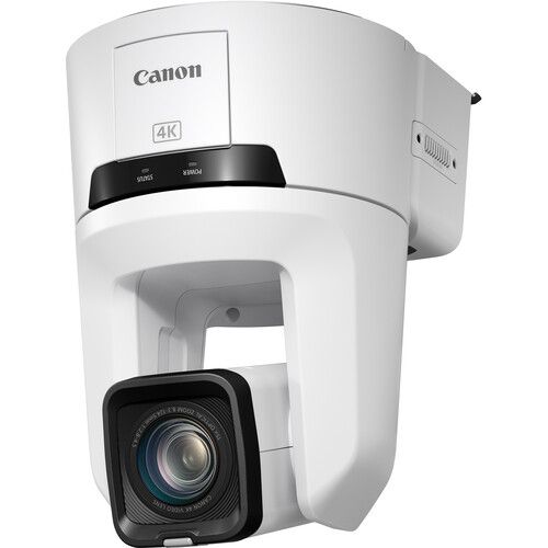 캐논 Canon CR-N500 Professional 4K NDI PTZ Camera with 15x Zoom (Titanium White)