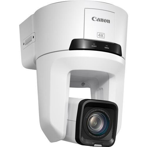 캐논 Canon CR-N500 Professional 4K NDI PTZ Camera with 15x Zoom (Titanium White)