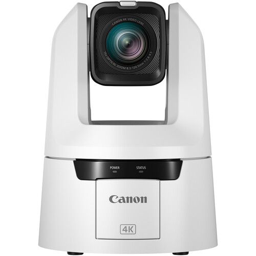 캐논 Canon CR-N500 Professional 4K NDI PTZ Camera with 15x Zoom (Titanium White)