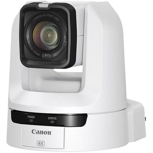 캐논 Canon CR-N100 4K NDI PTZ Camera with 20x Zoom (Titanium White)