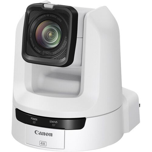 캐논 Canon CR-N100 4K NDI PTZ Camera with 20x Zoom (Titanium White)