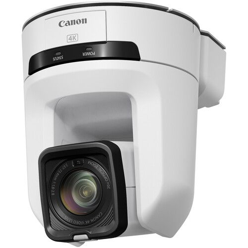 캐논 Canon CR-N300 4K NDI PTZ Camera with 20x Zoom (Titanium White)