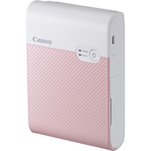 캐논 Canon SELPHY Square QX10 Compact Photo Printer (Pink)