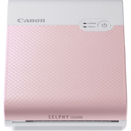 캐논 Canon SELPHY Square QX10 Compact Photo Printer (Pink)