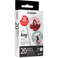 Canon ZINK Pre-Cut Circle Sticker Paper Pack (20 Sheets)