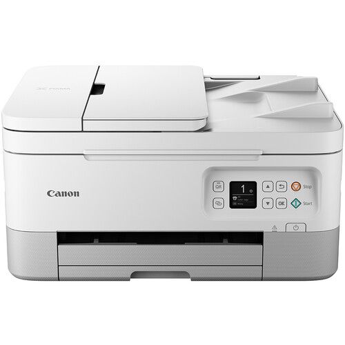 캐논 Canon PIXMA TR7020a Wireless Inkjet All-In-One Color Printer (White)