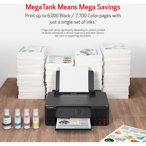 캐논 Canon PIXMA G1230 MegaTank Inkjet Color Printer