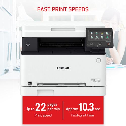 캐논 Canon imageCLASS MF653Cdw Multifunction Wireless Color Laser Printer