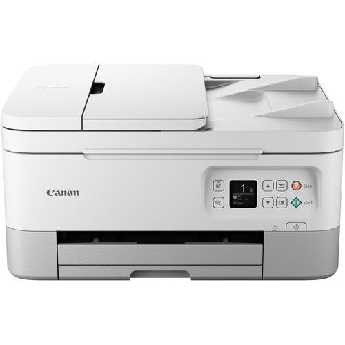 캐논 Canon PIXMA TR7020 Wireless Inkjet All-in-One Printer (White)