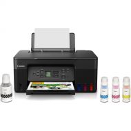 Canon PIXMA G3270 MegaTank All-in-One Wireless Inkjet Color Printer (Black)