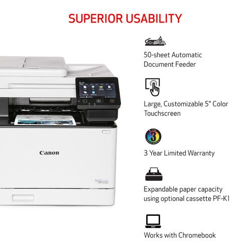 캐논 Canon imageCLASS MF751Cdw Multifunction Wireless Color Laser Printer