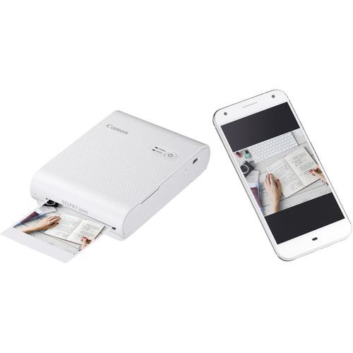 캐논 Canon SELPHY Square QX10 Compact Photo Printer (White)