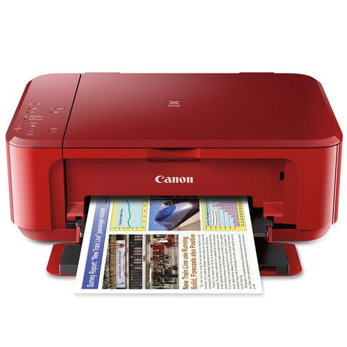 캐논 Canon PIXMA MG3620 Wireless All-in-One Inkjet Printer (Red)