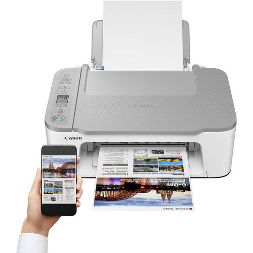 캐논 Canon PIXMA TS3520 Wireless All-In-One Printer (White)