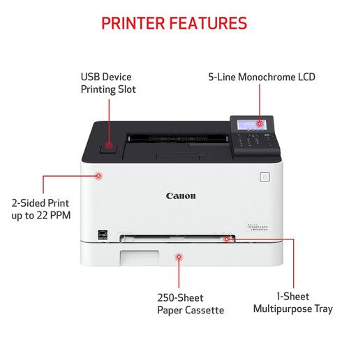 캐논 Canon imageCLASS LBP632Cdw Wireless Color Laser Printer