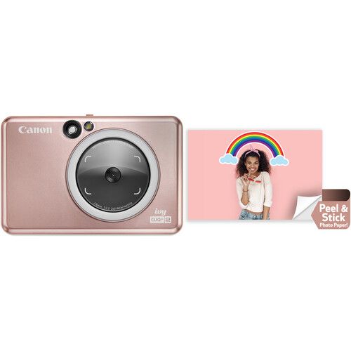 캐논 Canon IVY CLIQ+2 Instant Camera Printer (Rose Gold)