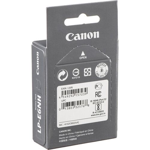 캐논 Canon LP-E6NH Lithium-Ion Battery (7.2V, 2130mAh)