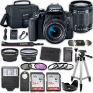 [아마존베스트]Canon EOS T7i DSLR Camera with 18-55mm IS STM Lens + 2 x 32GB Card + Accessory Kit