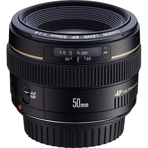 캐논 [아마존베스트]Canon EF 50mm f/1.4 USM Standard & Medium Telephoto Lens for Canon SLR Cameras - Fixed