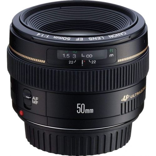 캐논 [아마존베스트]Canon EF 50mm f/1.4 USM Standard & Medium Telephoto Lens for Canon SLR Cameras - Fixed