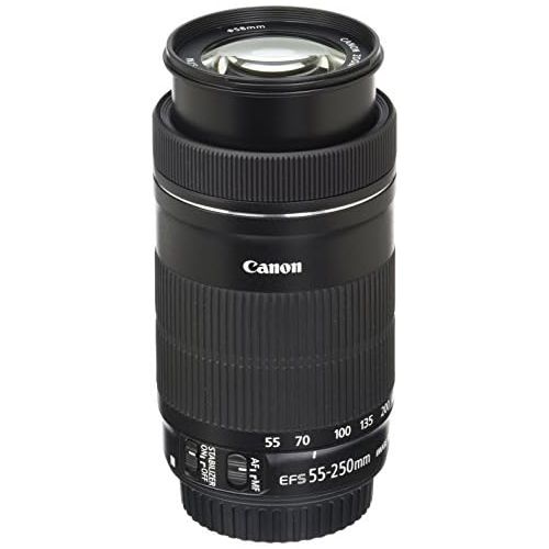 캐논 [아마존베스트]Canon EF-S 55-250mm F4-5.6 IS STM Lens for Canon SLR Cameras