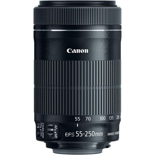 캐논 [아마존베스트]Canon EF-S 55-250mm F4-5.6 IS STM Lens for Canon SLR Cameras