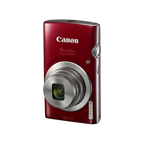 캐논 [아마존베스트]Canon PowerShot ELPH 180 Digital Camera w/Image Stabilization and Smart AUTO Mode (Red)