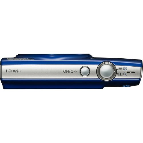 캐논 [아마존베스트]Canon PowerShot ELPH 190 Digital Camera w/ 10x Optical Zoom and Image Stabilization - Wi-Fi & NFC Enabled (Blue)