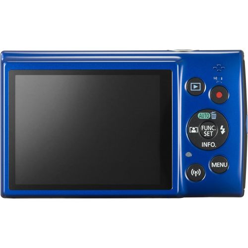 캐논 [아마존베스트]Canon PowerShot ELPH 190 Digital Camera w/ 10x Optical Zoom and Image Stabilization - Wi-Fi & NFC Enabled (Blue)