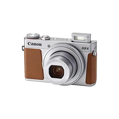 캐논 [아마존베스트]Canon PowerShot G9 X Mark II Compact Digital Camera w/ 1 Inch Sensor and 3inch LCD - Wi-Fi, NFC, Bluetooth Enabled (Silver)