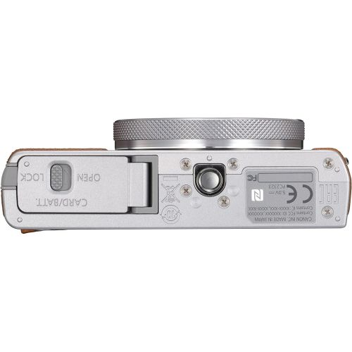 캐논 [아마존베스트]Canon PowerShot G9 X Mark II Compact Digital Camera w/ 1 Inch Sensor and 3inch LCD - Wi-Fi, NFC, Bluetooth Enabled (Silver)