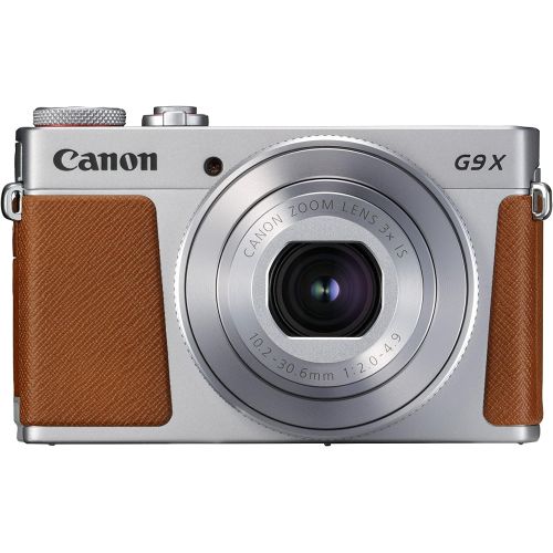 캐논 [아마존베스트]Canon PowerShot G9 X Mark II Compact Digital Camera w/ 1 Inch Sensor and 3inch LCD - Wi-Fi, NFC, Bluetooth Enabled (Silver)