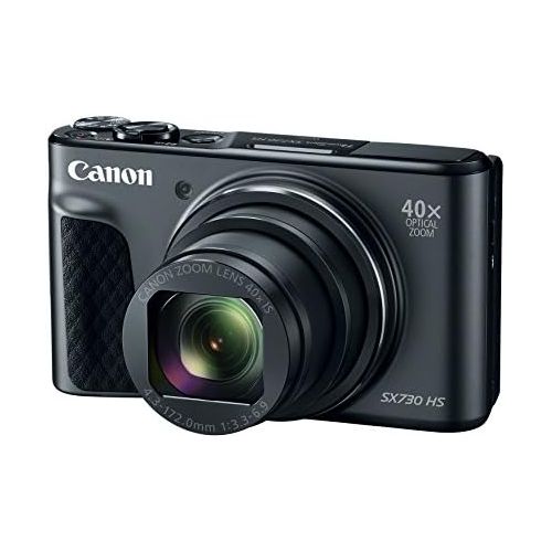 캐논 [아마존베스트]Canon PowerShot SX730 Digital Camera w/40x Optical Zoom & 3 Inch Tilt LCD - Wi-Fi, NFC, Bluetooth Enabled (Black)