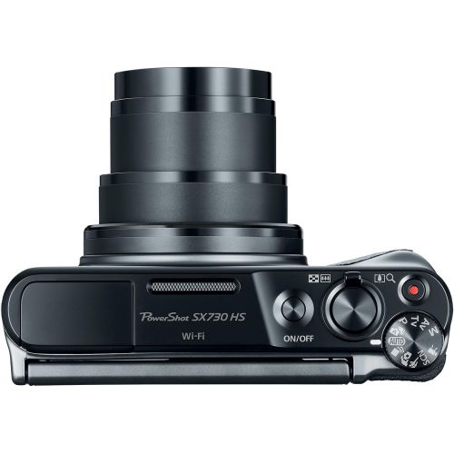 캐논 [아마존베스트]Canon PowerShot SX730 Digital Camera w/40x Optical Zoom & 3 Inch Tilt LCD - Wi-Fi, NFC, Bluetooth Enabled (Black)