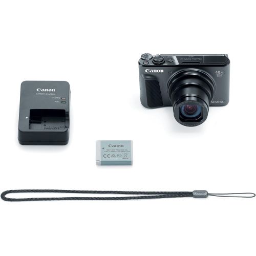 캐논 [아마존베스트]Canon PowerShot SX730 Digital Camera w/40x Optical Zoom & 3 Inch Tilt LCD - Wi-Fi, NFC, Bluetooth Enabled (Black)