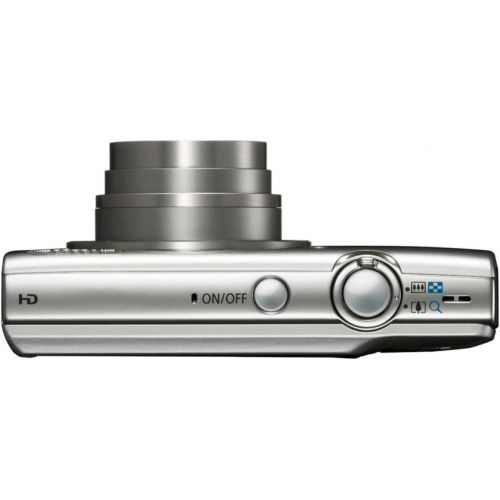 캐논 [아마존베스트]Canon PowerShot ELPH 180 20 MP Digital Camera (Silver) w/ 32GB Accessory Bundle