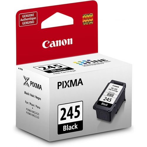 캐논 [아마존베스트]Canon PG-245 Black Ink Cartridge Compatible to iP2820, MG2420, MG2924, MG2920, MX492, MG3020, MG2525, TS3120, TS302, TS202, TR4520